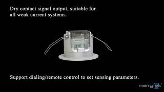 Wyjście bezpotencjałowe inteligentnego czujnika obecności