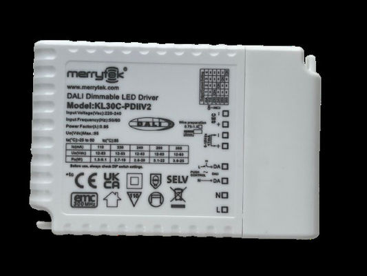 12-83Vdc High Voltage LED Driver Constant Current Output 30 Watt DALI Dimmable LED Driver For LED Panel