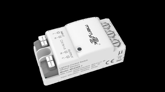 Mikrofalowy czujnik ruchu ON/OFF, ustawienie przełącznika obrotowego, z niską mocą stand-by